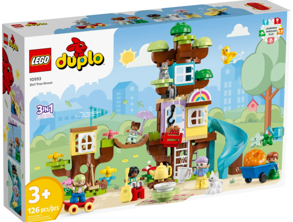 Lego Duplo 10993 3in1 Boomhut (voorverkoop Augustus)