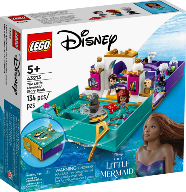 Lego Disney 43213 De Kleine Zeemeermin verhalenboek