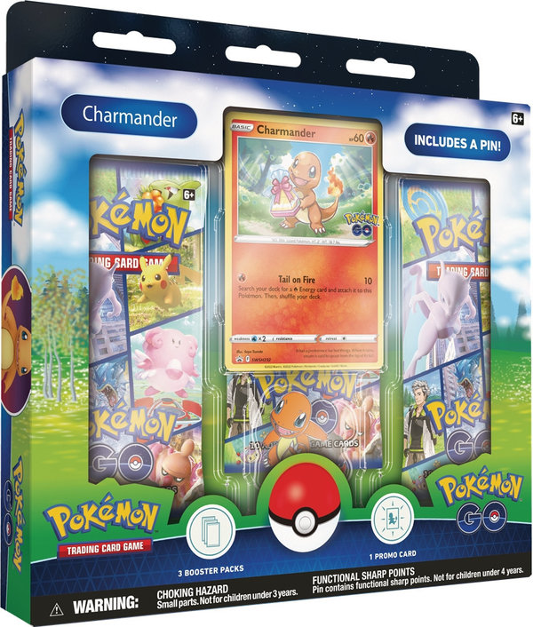 Pokémon Go TCG pin box Charmander
